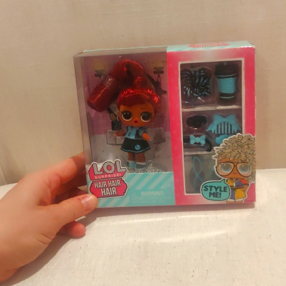 New!LOL Surprise Hair Hair Hair Pin Fashion Doll Y2K Retro Educational